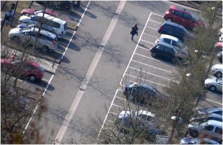 Parking Hayange Vue aérienne (Sainte Vierge)